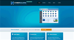 Desktop Screenshot of cybersquare.com.br